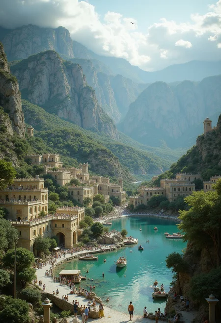 their peaks veiled in mist. mixed media, surrealism, great lighting, A surreal landscape highly detailed . extremely high-resolution details, appears trapped in an optical illusion of reflections and refractions colorful , mountains and village in Ancient Greece , professional photography, natural lighting, volumetric lighting maximalist. intricately detailed, complex, elegant, expansive, fantastical, film photography style, medium grain
(8k uhd:1,4)
<lora:add-detail-xl:1>
<lora:Dynamic Poses:1>
<lora:detailed city:1>