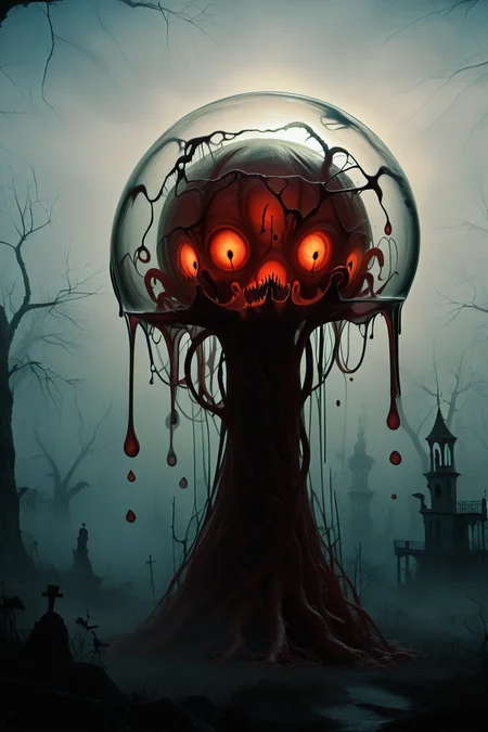 <lora:DonMGl00myN1gh7m4r3XL:1> DonMGl00myN1gh7m4r3XL, Dark, Cimmerian, Crepuscular, Dim, Dreary, Dusky, Eerie, Funereal, Gloomy, Murky, Obscure, Opaque, Penumbra, Sombre, Shadowy, Shady, Somber, Stygian, Tenebrous, Twilight, Umbral, score_9, score_8_up, score_7_up, score_6_up, score_5_up, score_4_up, <lora:K040790P:0.8> 040790P, woman, 24 years old, <lora:Breast Slider - Pony_alpha1.0_rank4_noxattn_last:0.3>, <lora:GRIM_v1:1> greyscale, monochrome, limited palette, horror (theme), eldritch abomination, chaotic, silhouette,, <lora:wizardslimev15-t:1> wizardslimus, slime skin, transparent head, transparent body, transparent hair, transparent face, transparent, slime girl, official art, unity 8k wallpaper, ultra detailed, beautiful and aesthetic, High quality, masterpiece, best quality