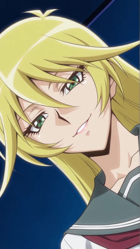 source_anime, general, best quality, masterpiece, 1girl, <lora:sherry_leblanc_ill_v1.1:1>sherry_leblanc\(yu-gi-oh!\),green eyes,blonde hair, hair between eyes, long hair,serafuku, seductive smile, (smug:0.7), dynamic pose, dutch angle,
