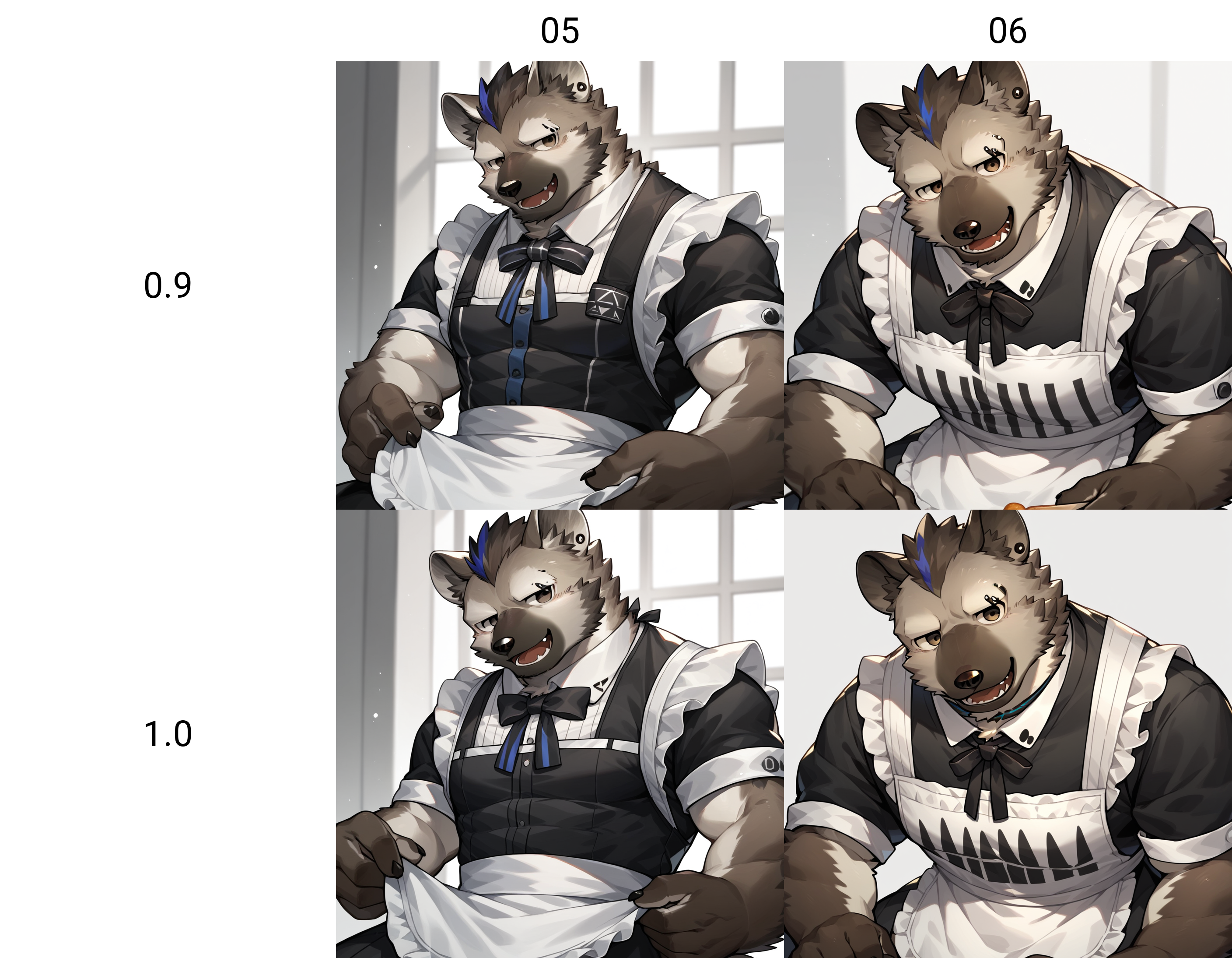 score_9, score_8_up, score_7_up, score_6_up, score_5_up, score_4_up, spot_arknights,anthro,solo,handsome,male,kemono,maid,happy,<lora:spotxl-000005:0.9>