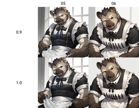 score_9, score_8_up, score_7_up, score_6_up, score_5_up, score_4_up, spot_arknights,anthro,solo,handsome,male,kemono,maid,happy,<lora:spotxl-000005:0.9>