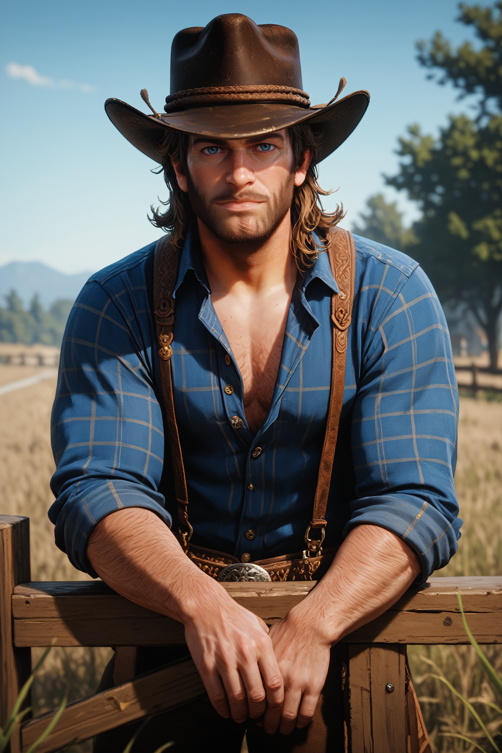 score_9, score_8_up, score_7_up,
<lora:RDR2Arthur:0.8>
RDR2Arthur, 1boy, brown hair, blue eyes, facial hair, cowboy hat, looking at viewer, full body