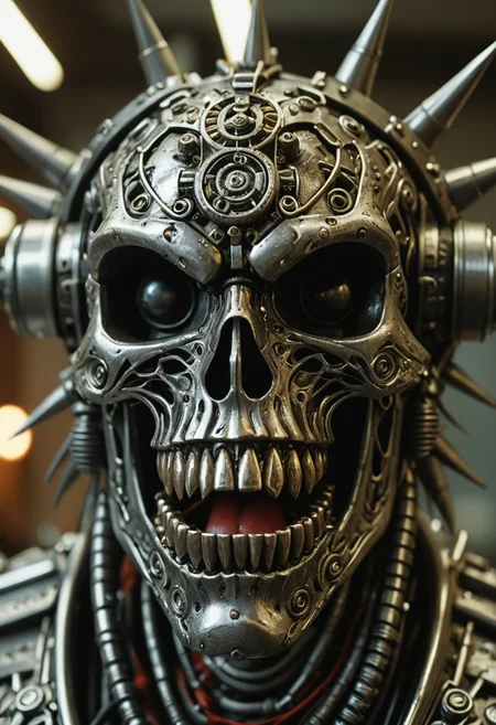 heavy metal, hyper detailed, super intricate, sharp light, funny mood, 35mm photo
