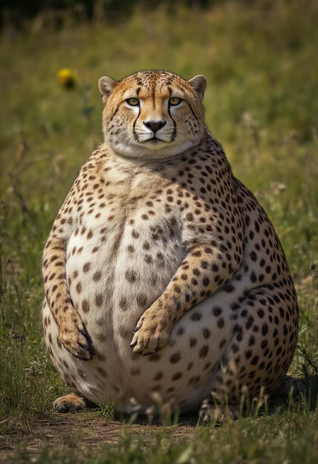 fatimals a cheetah outdoors