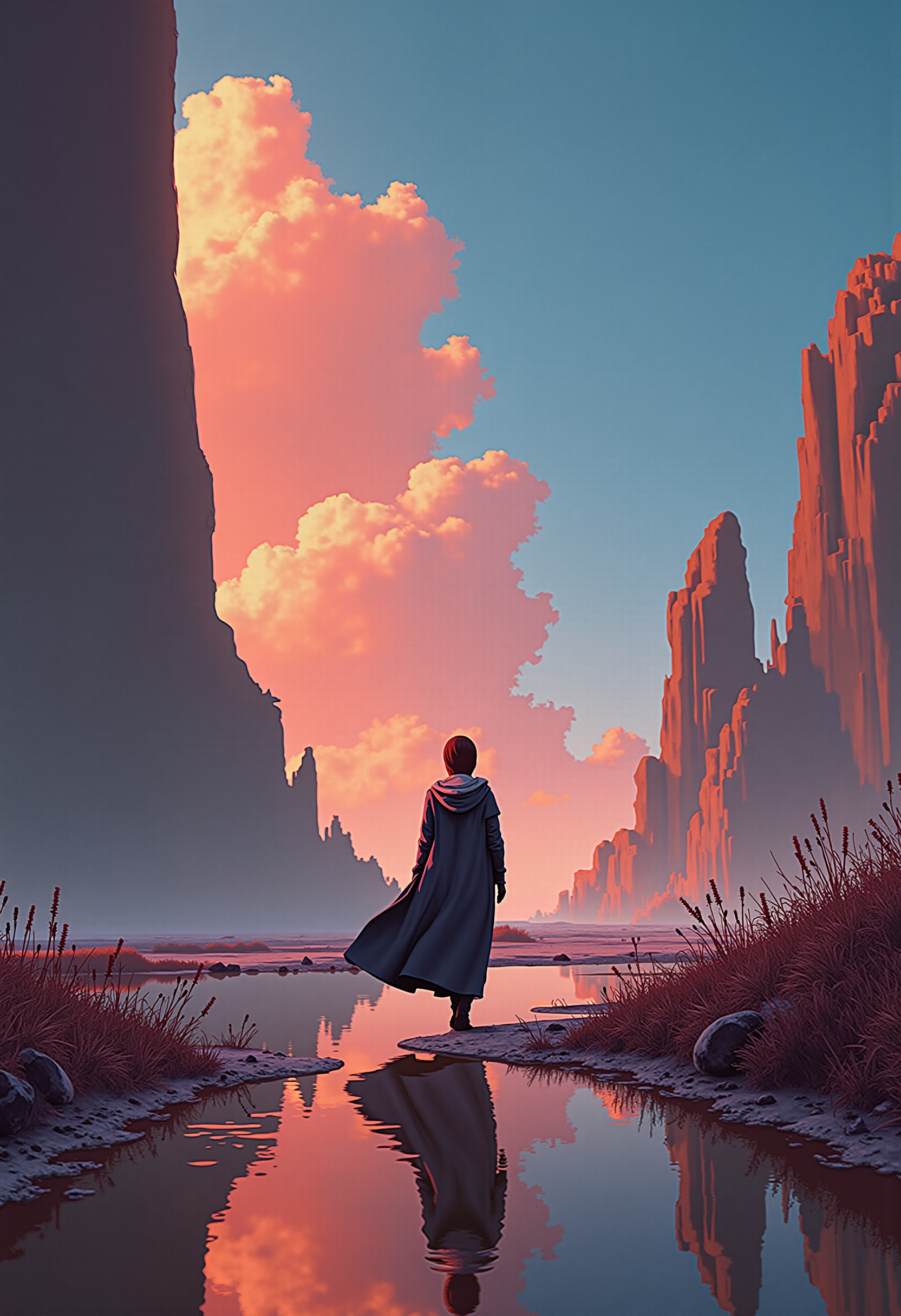 art by Filip Hodas,Goro Fujita,Dreamworks,Pixar and Vincent Callebaut,Unique Female Jedi,Sci-fi digital art,dystopian landscapes,surreal compositions,vibrant colors,Concept art,VR painting,imaginative worlds,whimsical characters,digital illustration,Witty,irreverent,CGI animation,pop culture references,Heartfelt,emotionally resonant,imaginative,sustainable architecture,futuristic designs,biomimicry,eco-friendly concepts,beautiful detailed supreme quality color intricate,warm light,illustrious quality,perfect background,inspired,