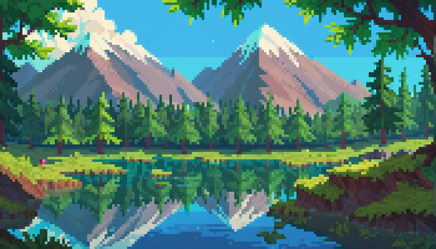 score_9, score_8_up, score_7_up, PDXL, <lora:HyperLightDrifterV1_Merged:1>, pixel art, hyperlight, hyper light drifter, 
{ floating islands, cherry trees, temple, glowing runes, dead giant creature, night, night sky|
forests, lake, mountains, detailed sun, reflections|
skyscraper, slightly overgrown, snow, night, night sky|
a walkway in the middle of cherry trees, japanese temple at the end|
city viewed from a top of a mountain, night, night sky}