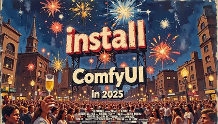 Clip L movie poster from the 1960s, mvpstrCE style, sketch painting, aidmatextimprover,A vibrant celebration scene, with fireworks lighting up the night sky in vivid colors, a cheerful crowd gathered in a festive urban square, people holding sparkling champagne glasses, 'Install' 'ComfyUI in 2025' displayed in glowing letters, a joyful and optimistic atmosphere, ultra-detailed 3D cartoon style, with dynamic lighting and a polished festive aesthetic Clip G movie poster from the 1960s, mvpstrCE style, sketch painting, aidmatextimprover,A vibrant celebration scene, with fireworks lighting up the night sky in vivid colors, a cheerful crowd gathered in a festive urban square, people holding sparkling champagne glasses, 'Install' 'ComfyUI in 2025' displayed in glowing letters, a joyful and optimistic atmosphere, ultra-detailed 3D cartoon style, with dynamic lighting and a polished festive aesthetic