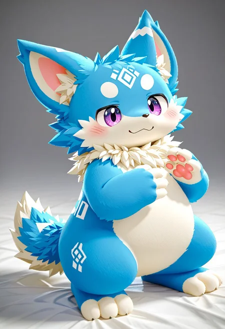 score_9, score_8_up, score_7_up, rating_questionable, ((((sdgs4rc0by zuppu11)))), 1boy, furry, kemono, cute, solo, full body, zPDXL3