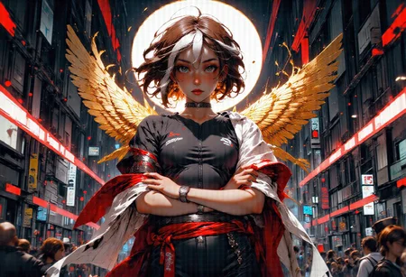 ((best quality)), ((masterpiece)), (detailed), backlighting, (1girl), (torogao), (streaked hair), fit, medium breasts, tan, short hair, (tshirt), <lora:yoneyamaMaiStyle_yoneyamaMaiV2Locon:0.9>, <lora:Reon_Kadena_chilloutmix:0.7>