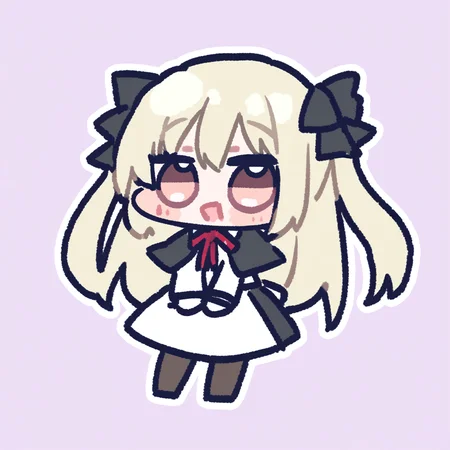 Kasugano Sora,<lora:miratsu_noob:1>,chibi,kind_smile,