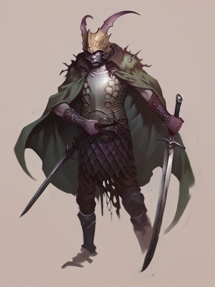 score_9, score_8_up, score_7_up, score_6_up, score_5_up,  <lora:NilsHXLP:1> nilsh, weapon, sword, solo, armor, helmet, 1boy, holding weapon, holding sword, male focus, holding, cape, horns, gauntlets