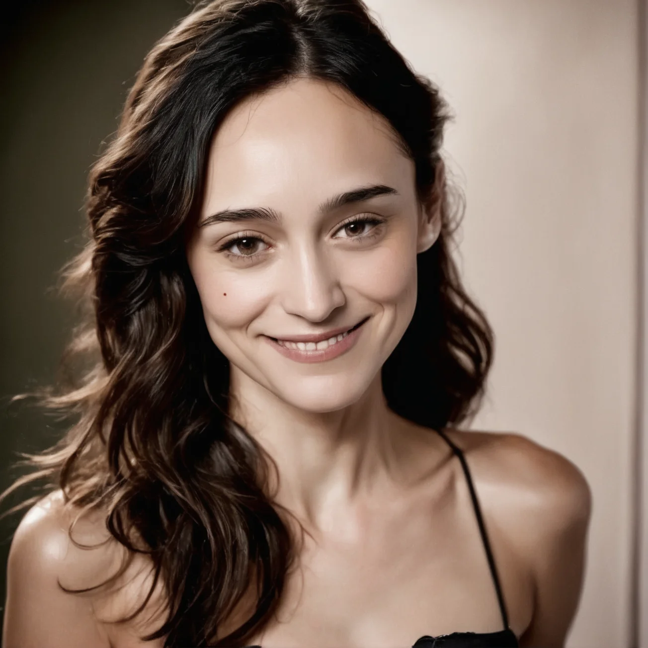 cynthiasynthe, smirking