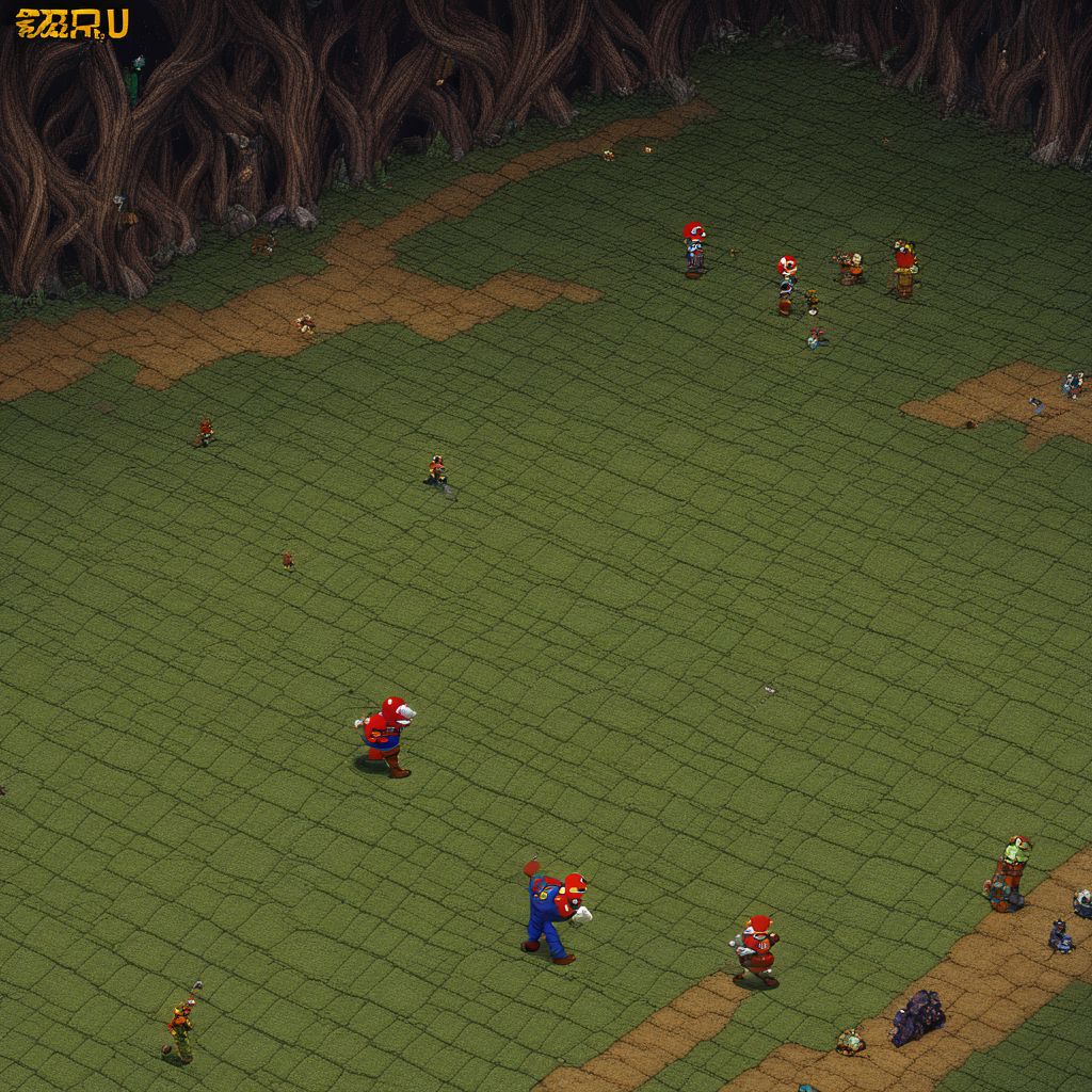 snes style,  Super Mario Brothers, zombie apocalypse, 8bit, retro gaming, 16bit, pixel art, close up, score_9