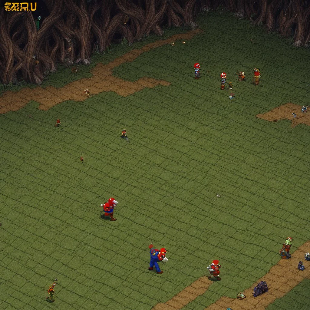 snes style, Super Mario Brothers, zombie apocalypse, 8bit, retro gaming, 16bit, pixel art, close up, score_9