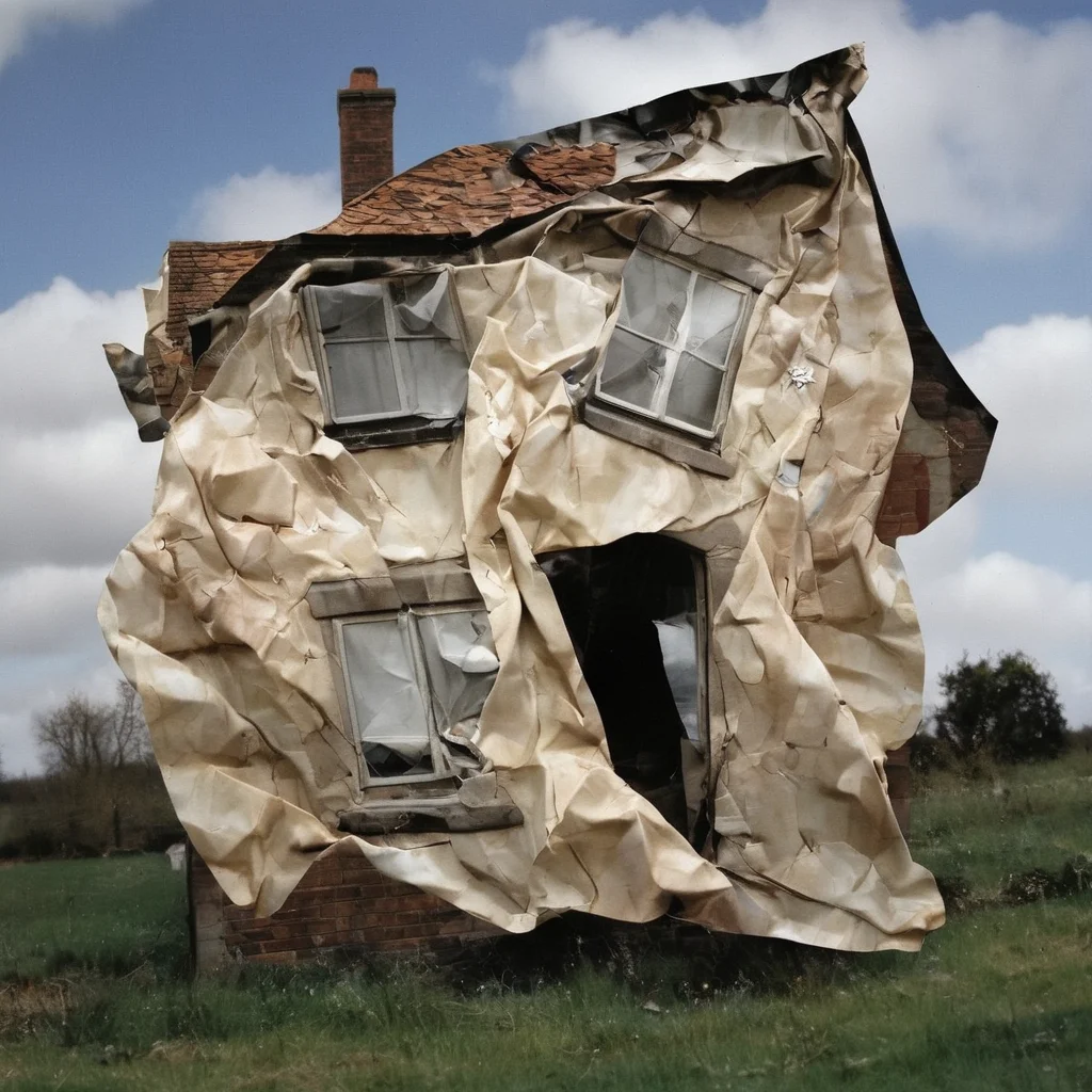 crumpled paper
