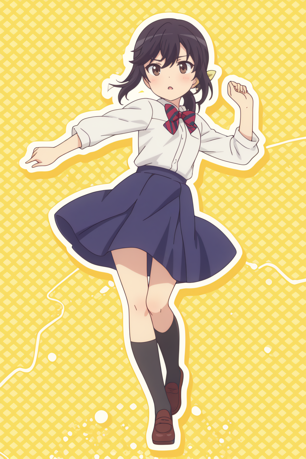 newest, dynamic pose, Hotaru Ichijou <lora:Non_Non_Biyori_-_Hotaru_Ichijou_-_illustrious:0.8>