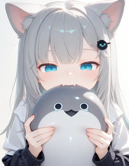 1girl, nachoneko, biting, sacabambaspis, fangs, very awa, masterpiece, best quality, amazing quality, absurd res, hi res, highres, <lora:NoobV065sHyperDmd:0.3> <lora:naitian_epoch_12:0.8>