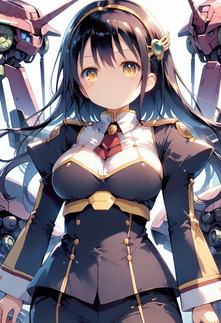 score_9, score_8_up, score_7_up, 1girl,FujisakaLP,high definition eyes, (masterpiece), (best quality), (ultra detailed),(disheveled hair),(illustration), (best shadow), detail1eye, auda dupla, Sorriso maléfico, gundam(rx78), ficção científica, Mecha, cabelo azul, Sozinho, hair ornament, cabelo longo, cauda dupla, olhos dourados, joia, Brincos, Olhando para o visualizador,fundo da cidade de shinjuku,noite, muitos sinais de neon, base lunar, Vestido detalhado,, de baixo, sentado, (Big breasts:1.2),