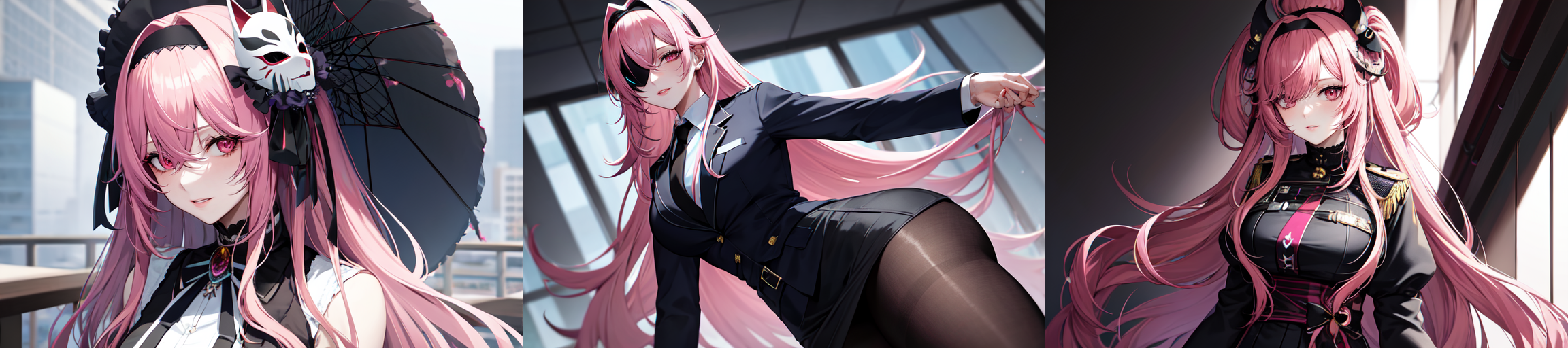 highly insanely detailed, masterpiece, top quality, best quality, highres, 4k, 8k, RAW photo, (very aesthetic, beautiful and aesthetic), 
__lazy-wildcards/cosplay-char/tenkuu_shinpan/yayoi_kusakabe/prompts__, 
<lora:Yayoi_Kusakabe:0.3>, 
(1girl:1.3), 1other, 
__lazy-wildcards/dataset/background__,âââ