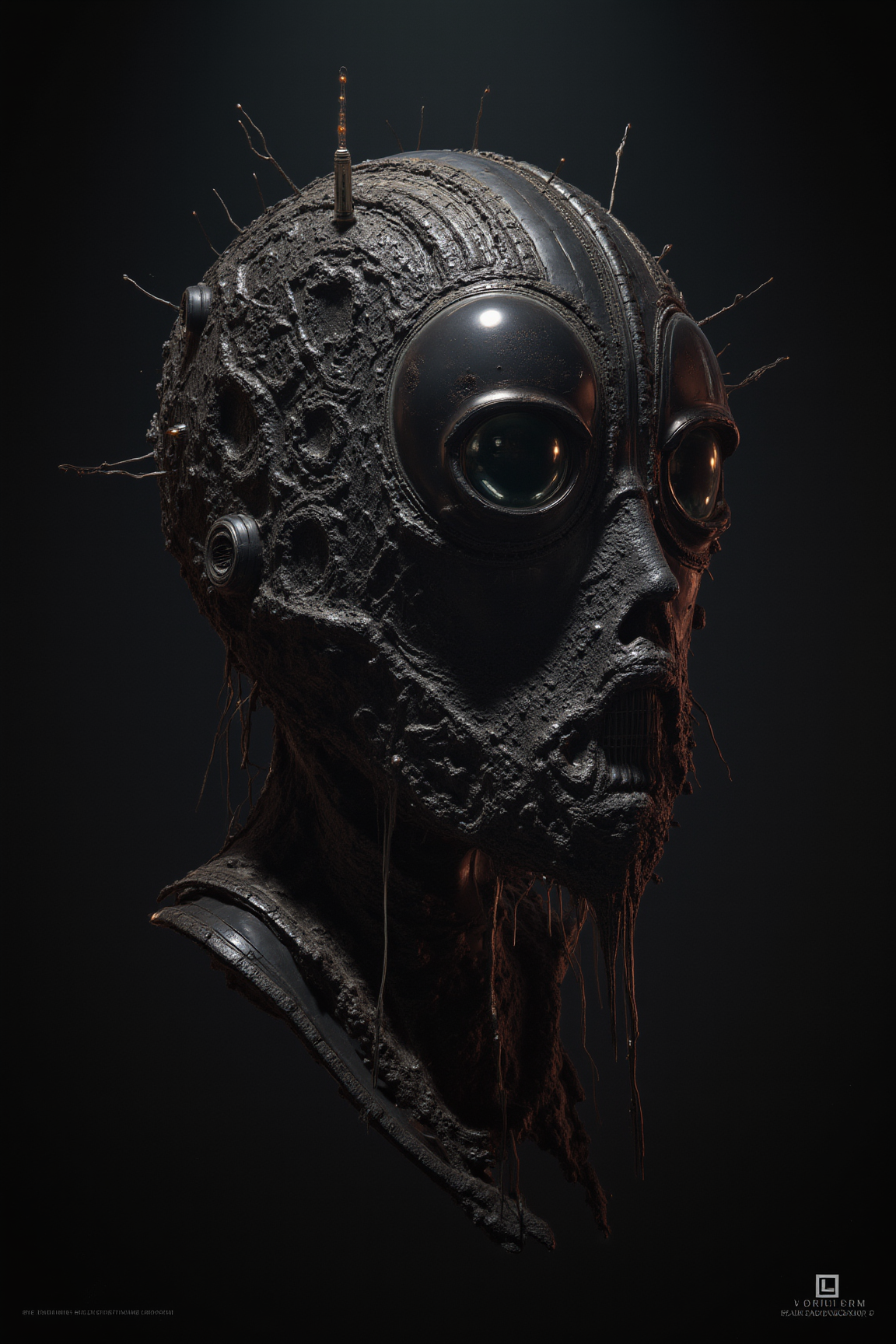 yfg-sm0rg, Your darkest secrets in the style of Filip Hodas, 3d-rendering, contemporary, dark, digital, dreaminess, pop-culture, science-fiction, surreal.