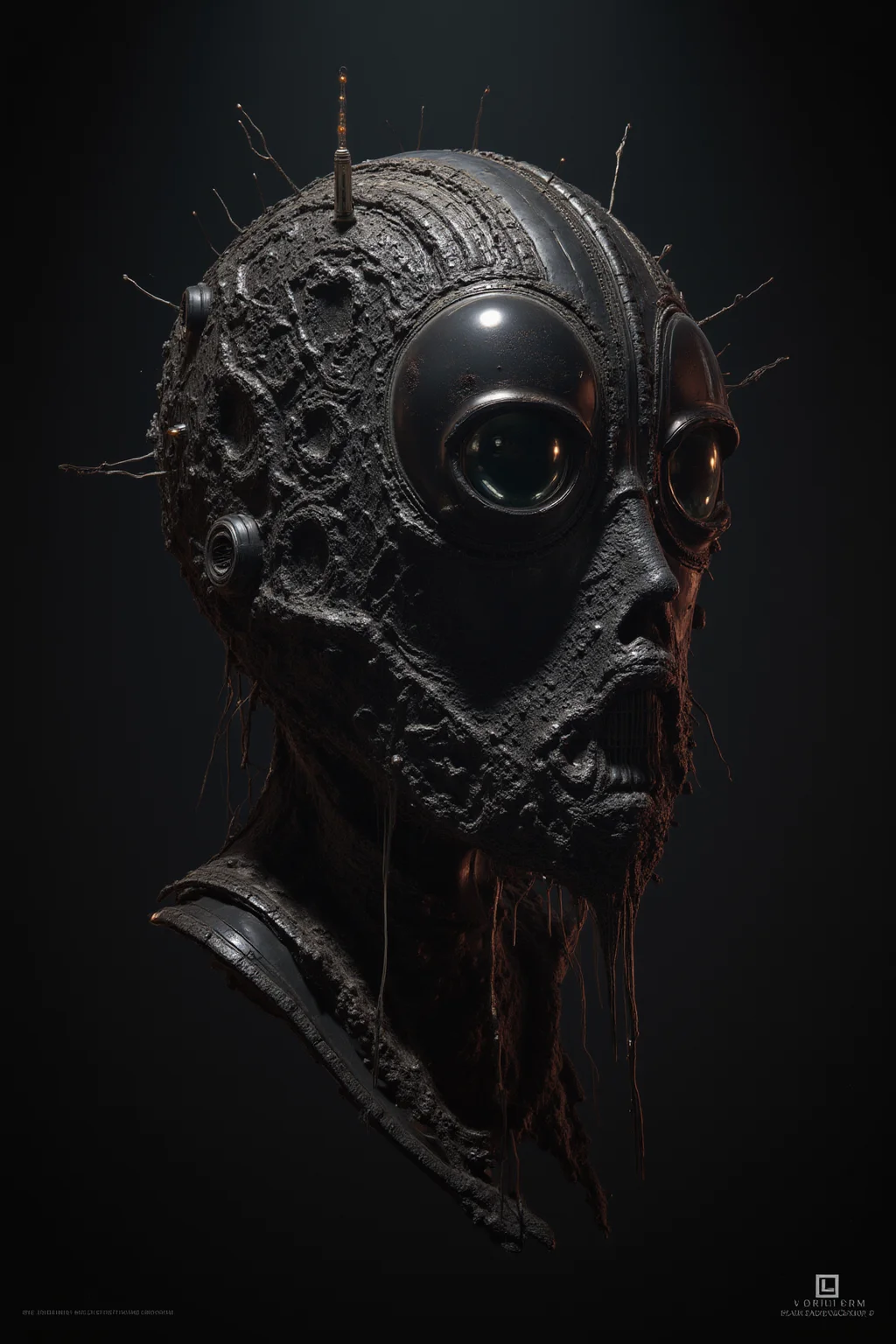 yfg-sm0rg, Your darkest secrets in the style of Filip Hodas, 3d-rendering, contemporary, dark, digital, dreaminess, pop-culture, science-fiction, surreal.