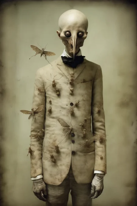 <lora:Santiago Caruso Style:1>Santiago Caruso Style - photograph made in collaboration between Emil Melmoth and Santiago Caruso
