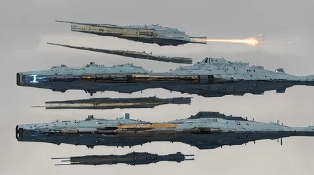 masterpiece, best quality,
LOGH spacecraft, space fleet, a lots of  space battleship,space destroyer no humans in deep  space in orbit of earth , glowing engin,  laser , beam , 
 <lora:LOGH:0.3> <lora:LOGH_FPA_V04:0.3> ginga eiyuu densetsu,, (nvinkpunk:1.1),
best quality,masterpiece,highly detailed,ultra-detailed,