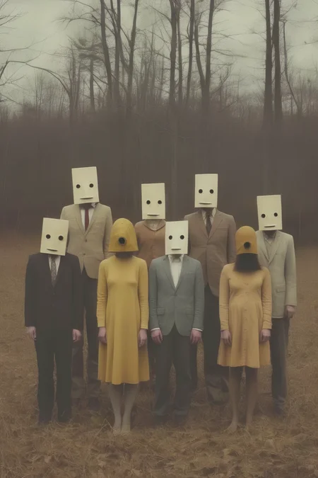 <lora:Christopher Ryan McKenney Style:1>Christopher Ryan McKenney Style - a group of people who are pretending to be what they are not.