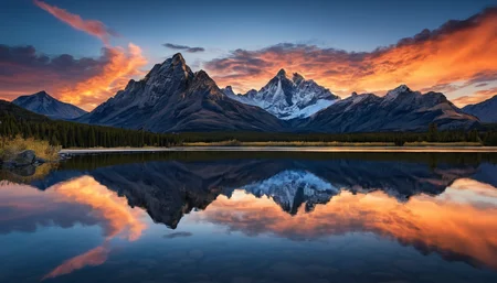 amazing photograph of gorgeous view, award winning, breathtaking, photo of the year, 4k, hyperrealistic, dramatic lighting <lora:Earth35_000010:0.4> <lora:Landscape_Unleashed:0.8>
A serene landscape at dusk. The foreground features a clear reflection of the mountain and clouds on the still water, with a rock jutting out into the lake. In the background, a majestic mountain stands tall under a dramatic sky that transitions from dark to light hues. The clouds are shaped like a swirl on the mountain's peak, suggesting a gentle breeze.
