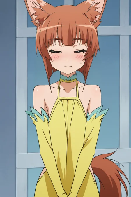 rating_safe, score_10, score_8_up, score_7_up, score_6_up, uncensored, anime screencap, flat shadows BREAK enja niuhali, 1girl