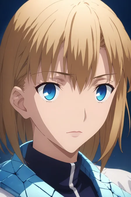 score_9, score_8_up, score_7_up, source_anime, rating_safe, , semi-realistic, , upper body, , 1girl, ice blue eyes, dark blonde hair,, solo, Moonmilk, <lora:fsn_ubw_style_pony:0.94>, fsn_ubw_style, <lora:sdxl_lightning_8step_lora:1>