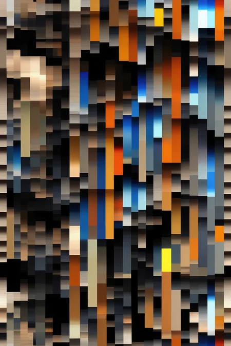 <lora:Felipe Pantone Style:1>Felipe Pantone Style - pixel art pixel art, u reversal, in the style of abstracted, manipulated photographs, felipe pantone, fragmented architecture, kazuki takamatsu, piet hein eek, technology-based art, deconstructivism fragmentation