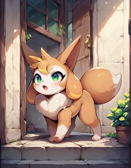 <lora:palworld_Vixy_V0.5[Pony]-000009:1>, vixy,, score_9, score_8_up, score_7_up, score_6_up, source_anime,