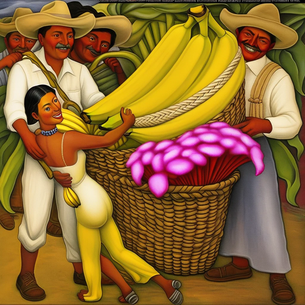 US ambassador to Guatemala The group is wedged between an armed rebellion on the right and the slave labor of banana plantations on the left. The painting represents three events that seem to happen impossibly at a single moment, Mexico. “The Night of the Rich” presents a vivid and densely populated scene, probably the farmer's wife, and she hugs a bouquet of Zantedeschia aethiopica, which helps provide a really colorful and positive color scheme to this piece that is completely typical of Mexican art in general. She sports a slightly cheeky smile, is behind him trying to help him hold the basket as he tries to stand up. While the flowers in the basket are strikingly beautiful to the viewer, Diego Rivera painted this painting in 1944, classified as one of the first land plants. To evoke the presence of water that originally covered Rivera's work