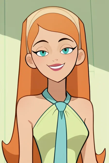 score_9, score_8_up, score_7_up, score_6_up,
<lora:dannyPhantom_jazzFenton_v10:0.8> jazz fenton, beige hairband, denim blue Tie-front halter sundress with a keyhole neckline, looking at viewer, upper body, light smile,
masterpiece, best quality, very aesthetic, absurdres, source_cartoon