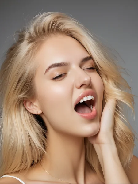 1girl, 20yo, portrait,  blond, yawn,
<lora:neysasynth-sdxl-lora-v1:1>