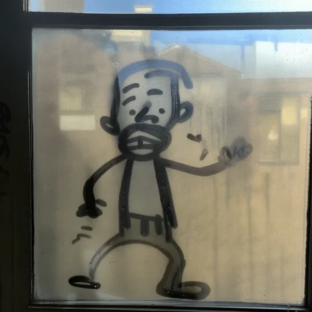 finart old man window drawing<lora:finart:1>