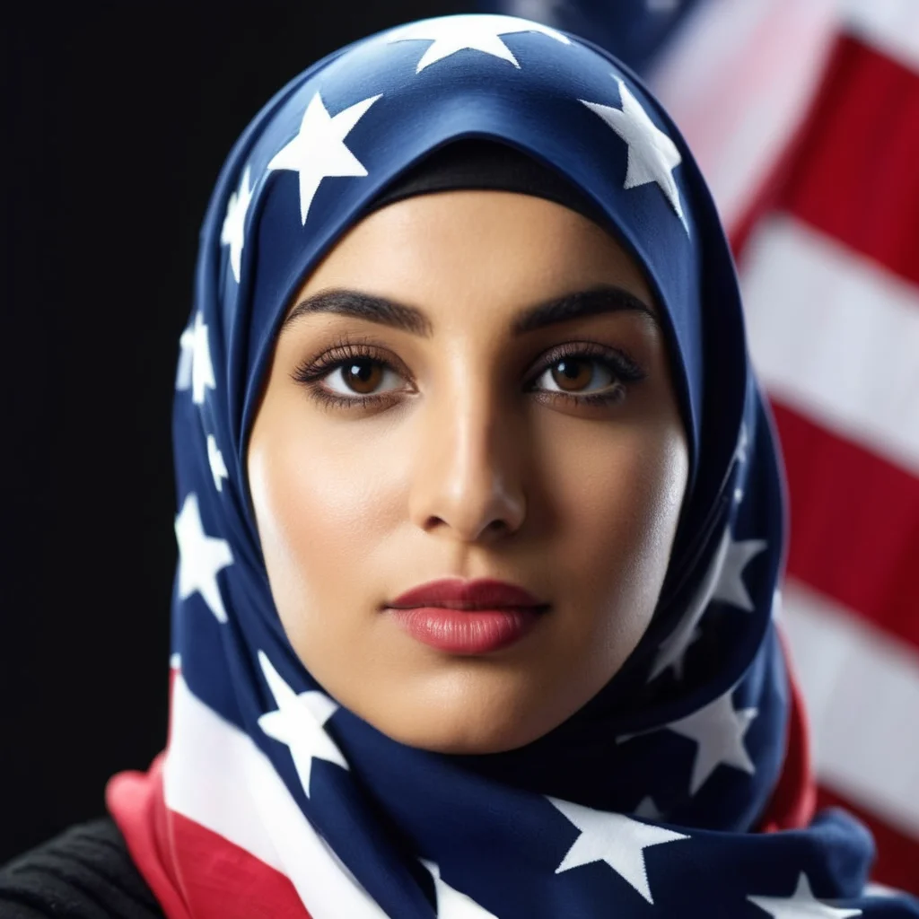 UHD, 4k, ultra detailed, cinematic, a photograph of <lora:hijab:1>
Cinematic Film Style
a woman wearing a hijab and american flag scarf hijab style, epic, beautiful lighting, inpsiring