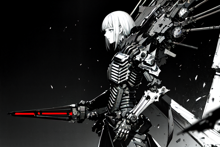 highly insanely detailed, masterpiece, top quality, best quality, highres, 4k, 8k, RAW photo, (very aesthetic, beautiful and aesthetic),  
tsutomu nihei,nihei_tsutomu,blame!,blame gakuen!,abara,TNstyle,sidonia_no_kishi,(tunnel),wire,toha heavy industries,lantern,machinery,gauna,gauna mech,light particles,cables,tubes,industrial pipes,concrete walls,metal walls,drainpipe,buildings, 
<lora:ABARA:0.7>, 
(1girl:1.3), 
solo focus, 
caramel background,âââ