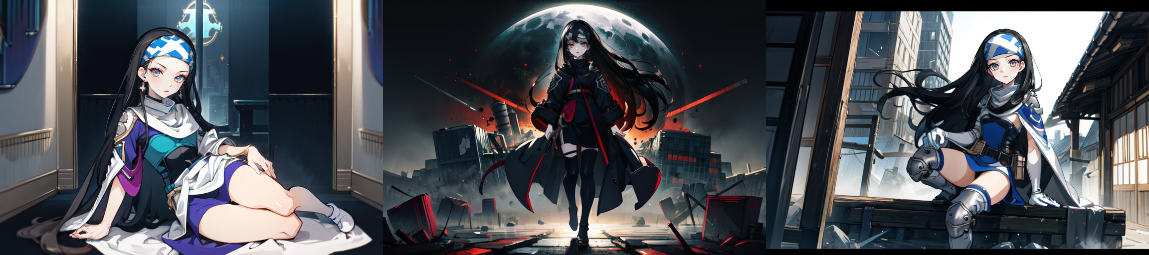 highly insanely detailed, masterpiece, top quality, best quality, highres, 4k, 8k, RAW photo, (very aesthetic, beautiful and aesthetic), 
__lazy-wildcards/cosplay-char/ShinMegamiTensei/beth/prompts__, 
<lora:zs_Beth:0.7>, 
(1girl:1.3), 1other, 
__lazy-wildcards/dataset/background__,âââ