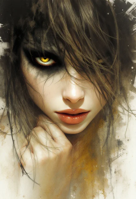 woman, luis royo