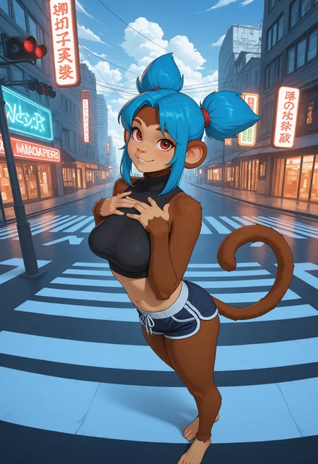 Lyn's Monkey Girl