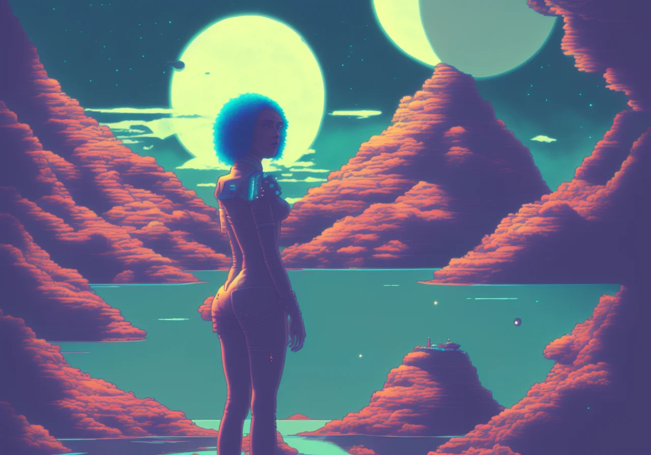 best quality, poster, (shrpshot:1.3) in another world, afffff666666