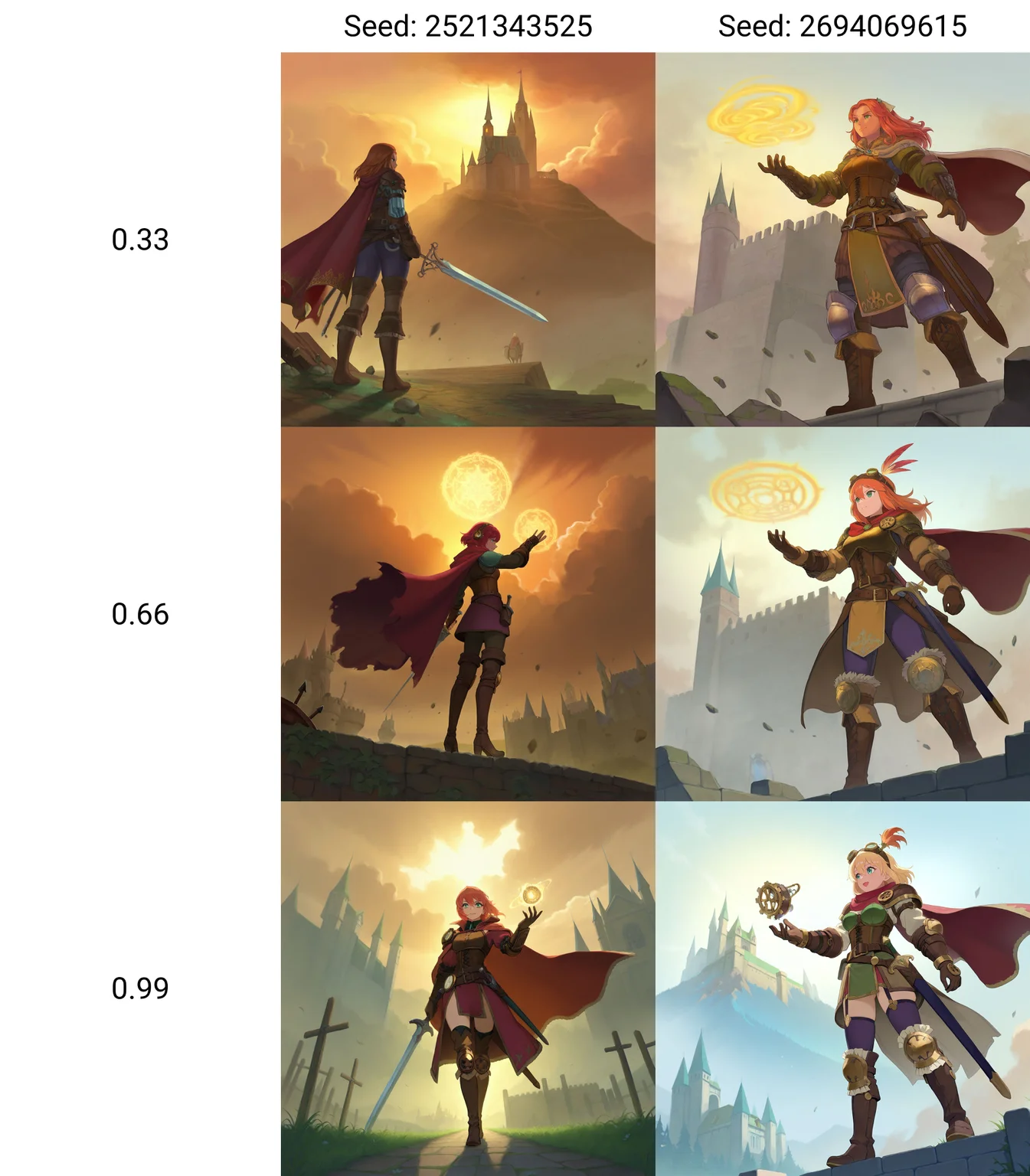 <lora:GoodOldTimes:0.33>, strong and powerful dungeons and dragons epic movie poster barbarian woman with cape charging into battle violent roar riding a vicious ice [wolf|tiger] beast leather and fur boots warriors and red banners (windy dust debris storm:1.1) volumetric lighting fog depth mist pass z pass great stone castle very bright morning sunlight from side, masterpiece, best quality, very awa, highres, absurdres, (fantasy, medieval, magic, steampunk, magicpunk)