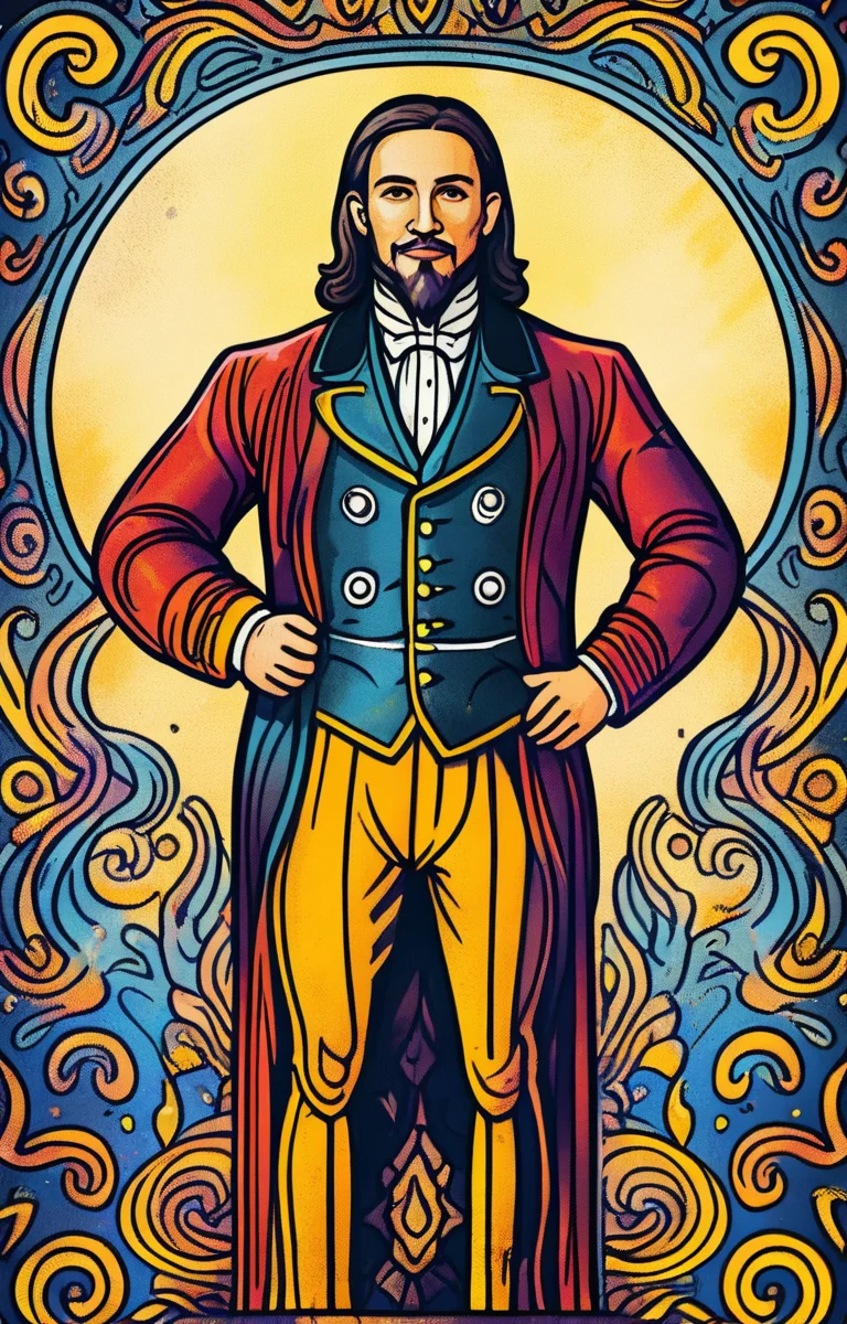 masterpiece,best quality,<lora:tbh13-sdxl:0.9>,illustration portrait of noble man