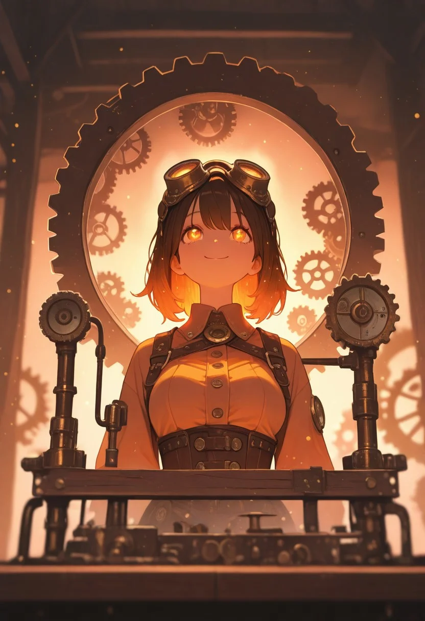 masterpiece, best quality, good quality, very awa, newest, highres, absurdres,
1girl, steampunk, inventor, goggles, leather corset, brass buttons, gears, cogs, soft lighting, warm colors, light particles, curious expression, looking up, smiling, eyes sparkling, workshop background BREAK workshop background, wooden workbench, tools, gears, cogs, steam engine, soft focus, warm colors, light particles, shallow depth of field, intimate atmosphere, cozy setting, photorealistic, masterpiece, best quality, absurdres
Flatline, Flat vector illustrations
<lora:NOOB_vp1_detailer_by_volnovik_v1:0.3> <lora:ponyv6_noobE11_2_adamW-000017:0.3> <lora:XXX667:0.7> <lora:checkpoint-e18_s306:2>,