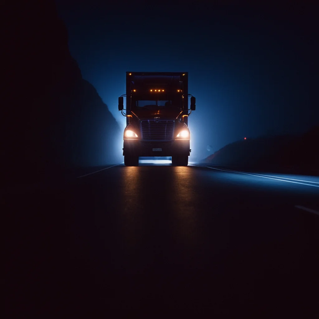 cinematic film still of <lora:backlight style:1>
A backlight photo of a truck driving down a road at night,no humans,ground vehicle,scenery,motor vehicle,car,light,dark,vehicle focus,lights , back light, rim light, ray light, hair light, background light, realistic, realism, photorealism, hyperrealism, hyperrealistic, realistic, sharp, detailed, cinematography style, film light style, movie still, professional photography, artistic, perfection, contrast, cinematic, filmic, high quality photo, 8k quality, colorful, different people, dark shadow, covered in shadow, partially covered in shadow, backlight style, shallow depth of field, vignette, highly detailed, high budget, bokeh, cinemascope, moody, epic, gorgeous, film grain, grainy