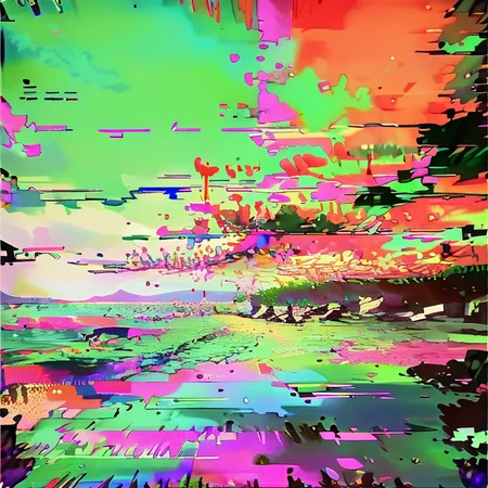 score_9,score_8_up,score_7_up,glitchstyle, <lora:glitch_pony:0.8>,
, glitch, colorful, abstract, surreal,
beach,
