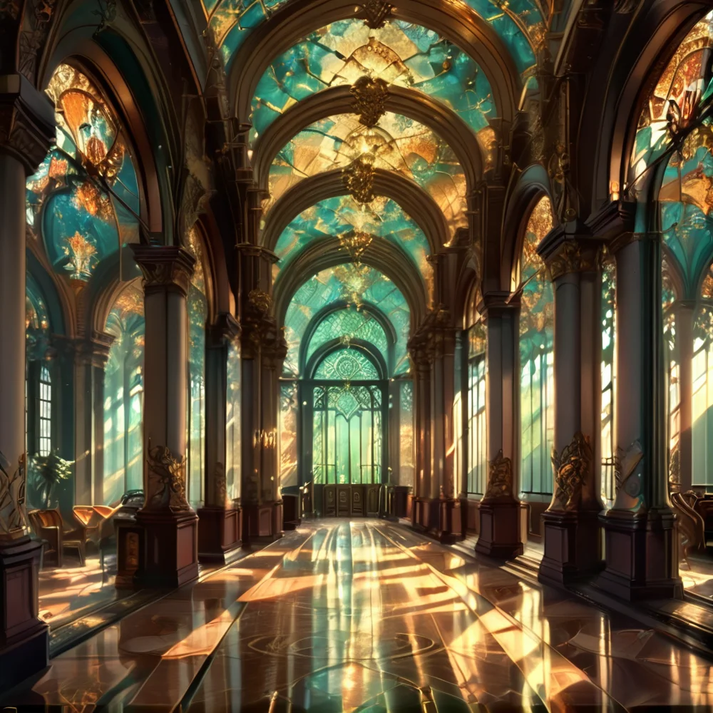 score_9, score_8_up, score_7_up,,
<lora:artdecostyle_v2Pony:0.8>,
artdecostyle_v2,
interior,,windows,corridor