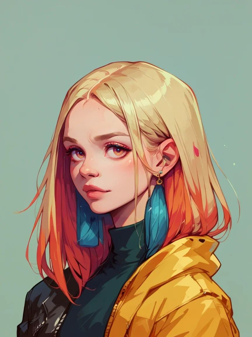 score_9, score_8_up, score_7_up, score_6_up, score_5_up, <lora:coacalinaXLP:1> coacalina, colourful, 1girl,